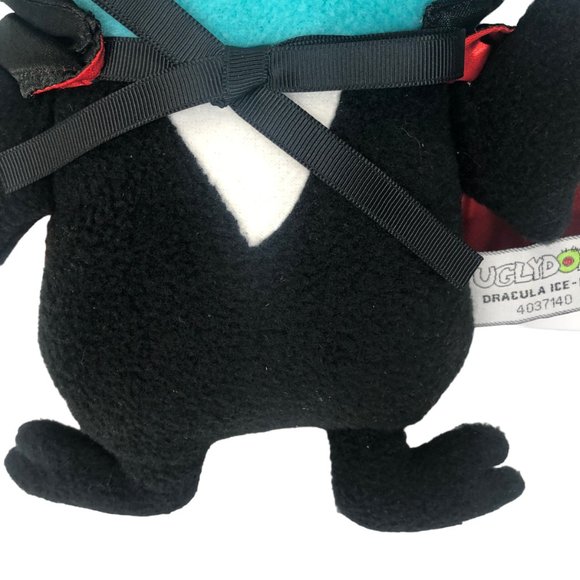 Ugly Dolls 10" Dracula Ice-Bat Stuffed Animal Plush Vampire Goth Halloween 2013 - Picture 4 of 8